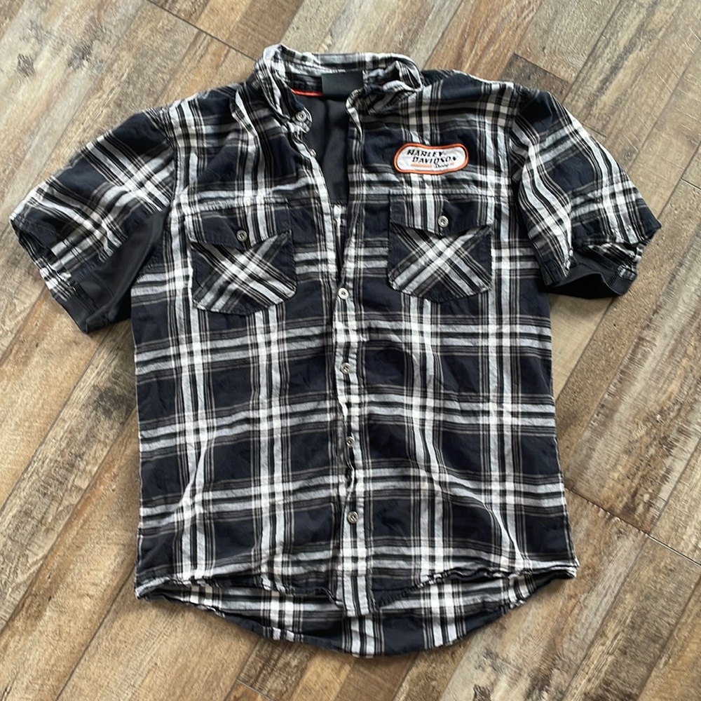 Men’s Harley Davidson button up